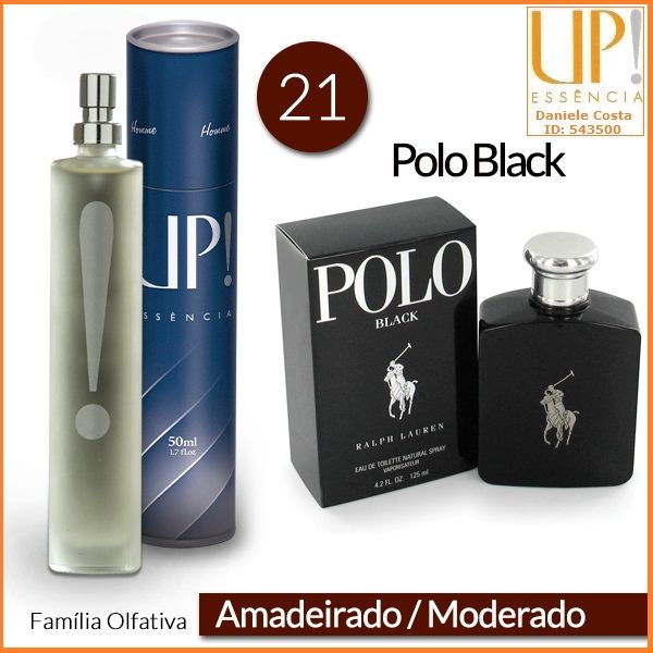 UP! 21 - 50ml/ Referência olfativa: Polo Black