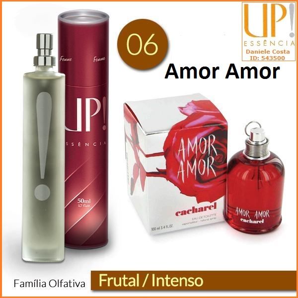 UP! 06 - 50ml/ Referência olfativa: Amor Amor