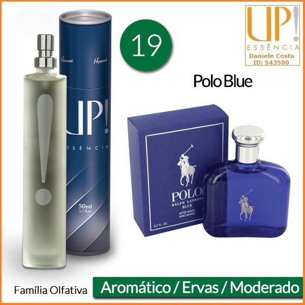 UP! 19 - 50ml/ Referência olfativa: Polo Blue