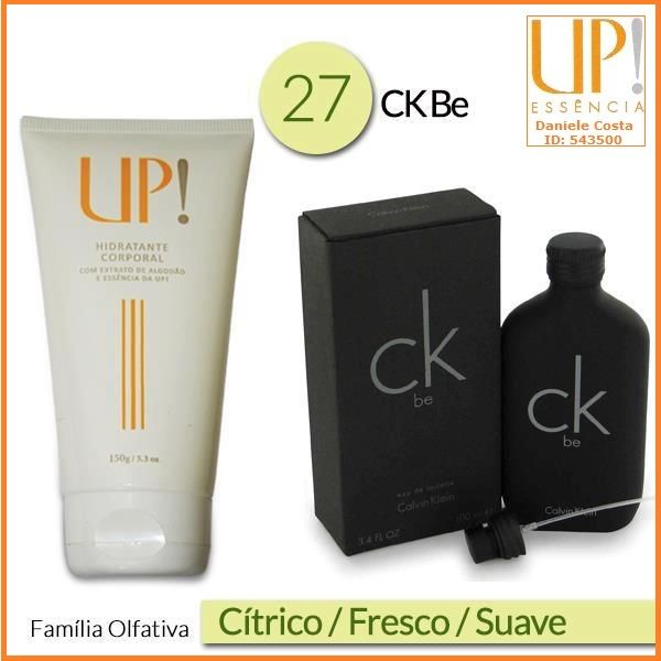 Hidratante corporal UP! 27 - 150g/ (CK Be)