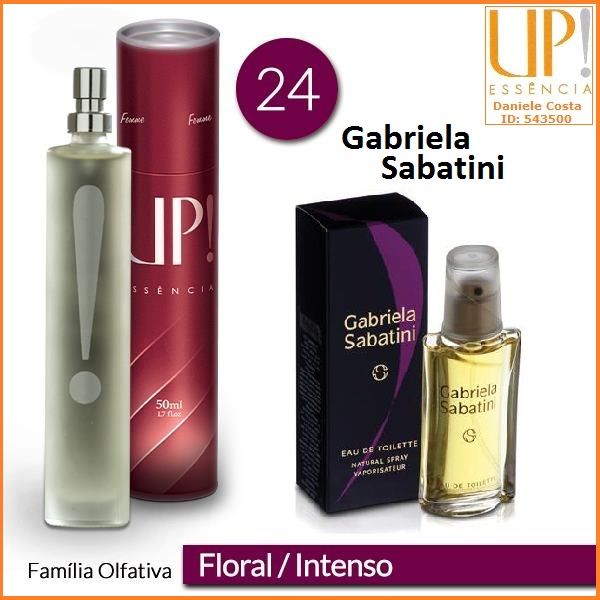 UP! 24 - 50ml/ Referência olfativa: Gabriela Sabatini