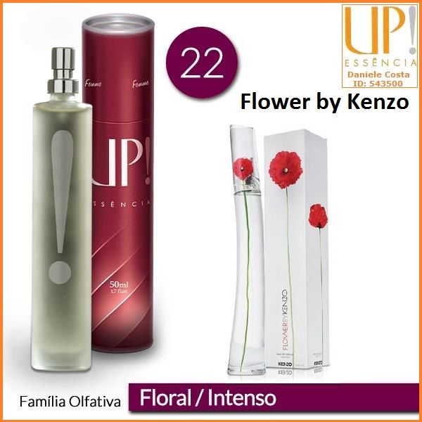 UP! 22 - 50ml/ Referência olfativa: Flower By Kenzo
